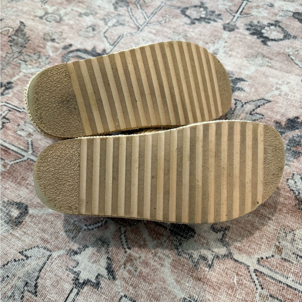 Steve Madden Bigmona Raffia Platform Sandal - Picture 11 of 12